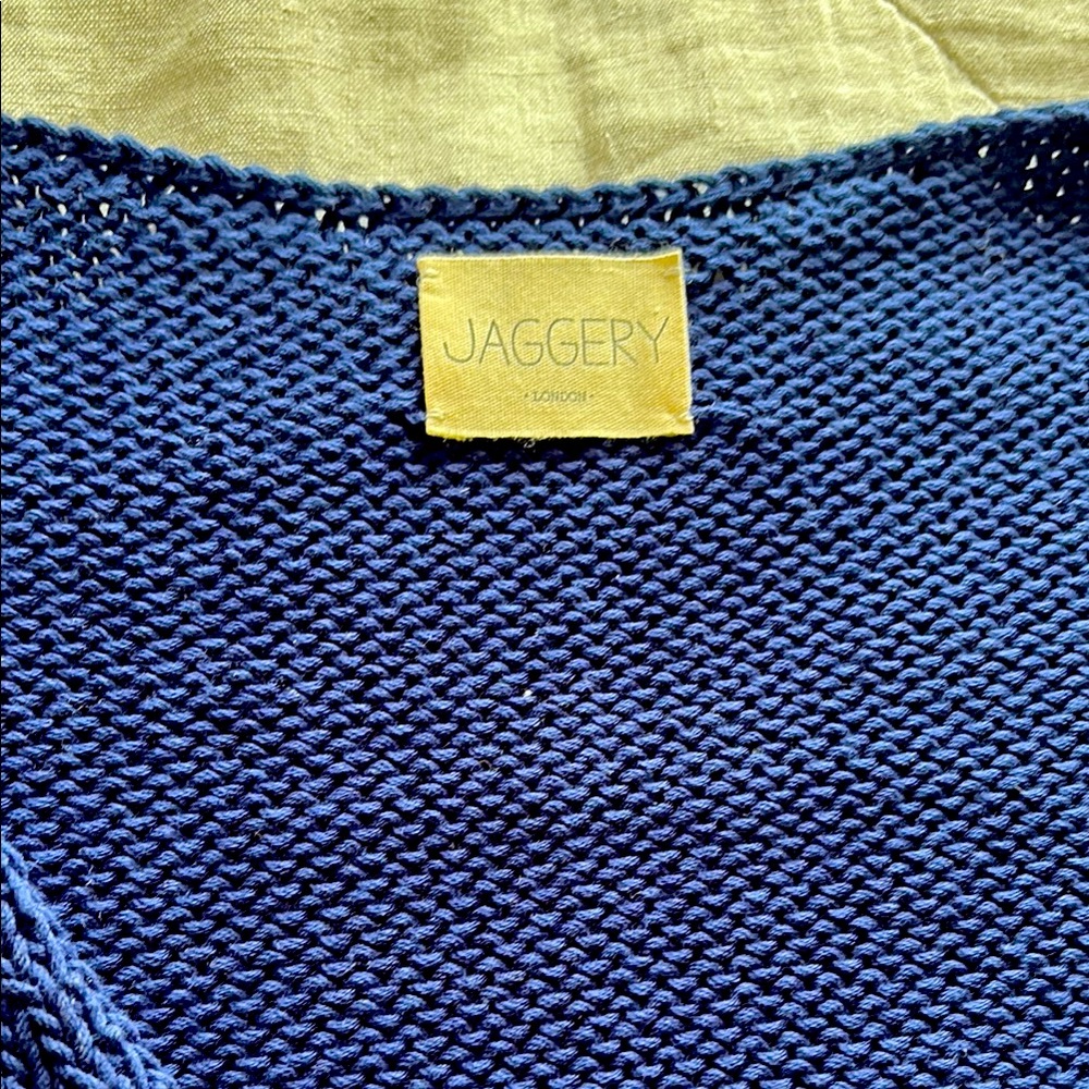 Jaggery London Blue Knit Sweater